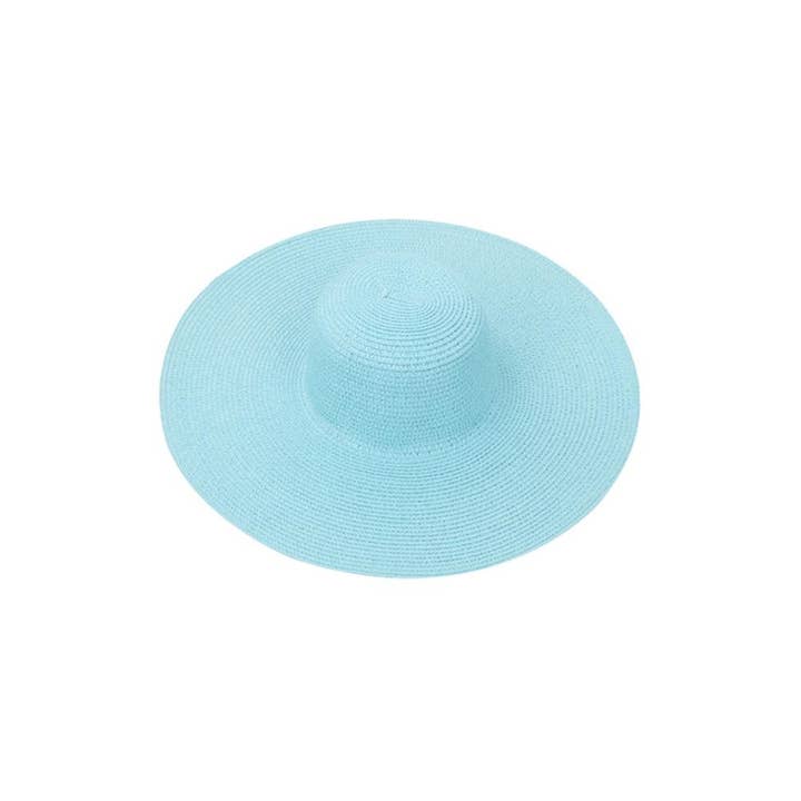 Paperdoll - Wholesale Straw Hat - Women's - STRAW FLOPPY SUN HAT