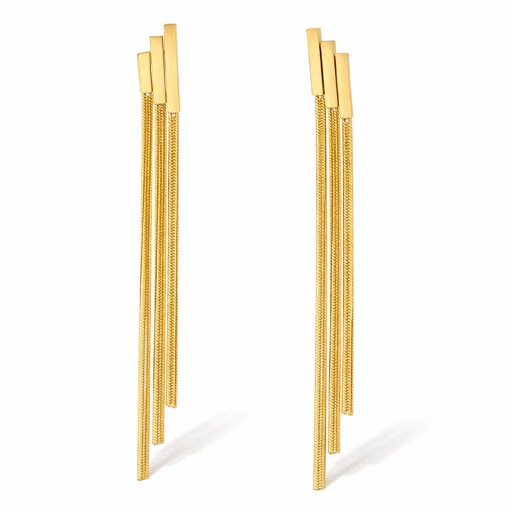 Boucle d'oreille à pampille The Ritz pour la vente par The Perfect Hoop