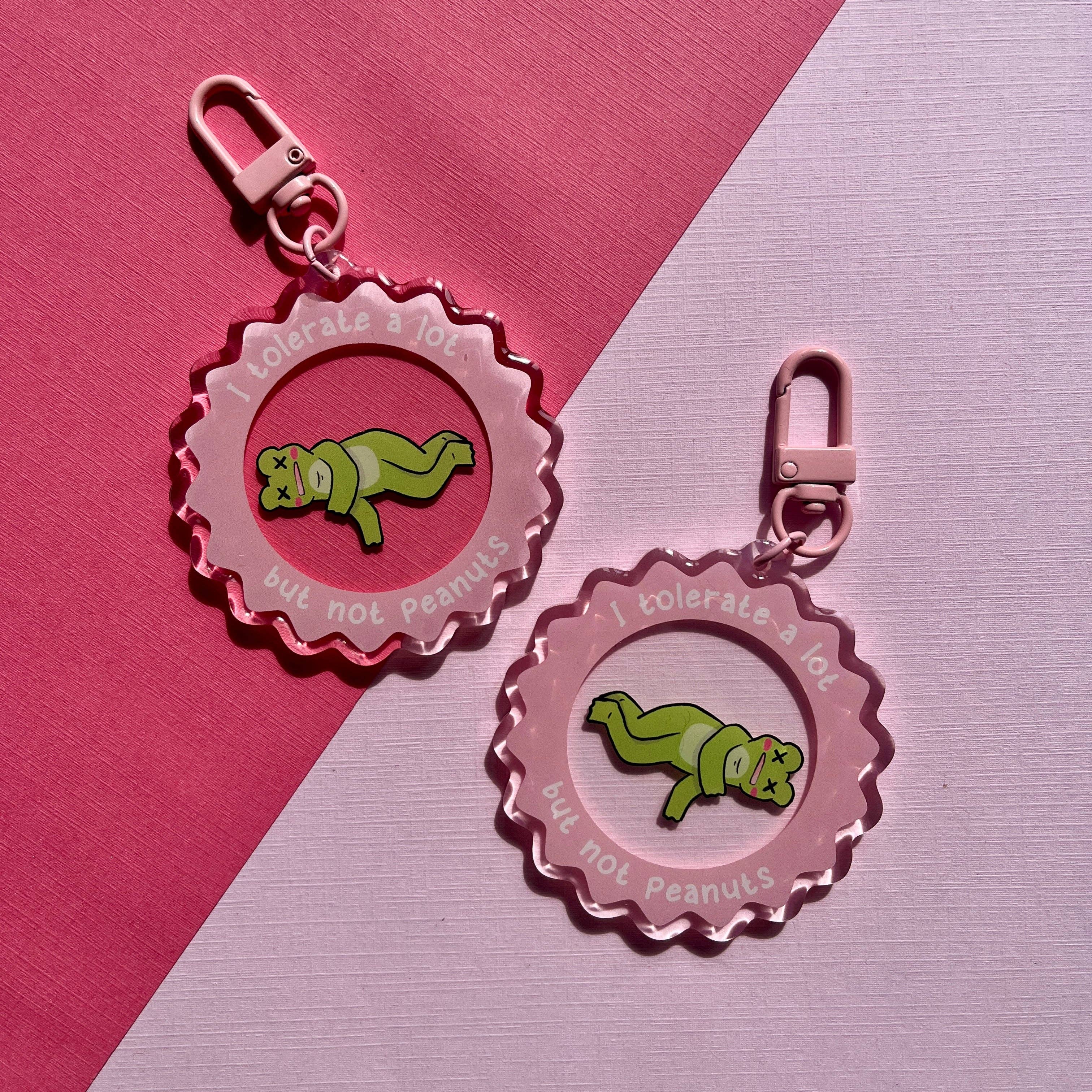 Frogblobs - Wholesale Keychain - Women's - Peanut Intolerant Keychain1