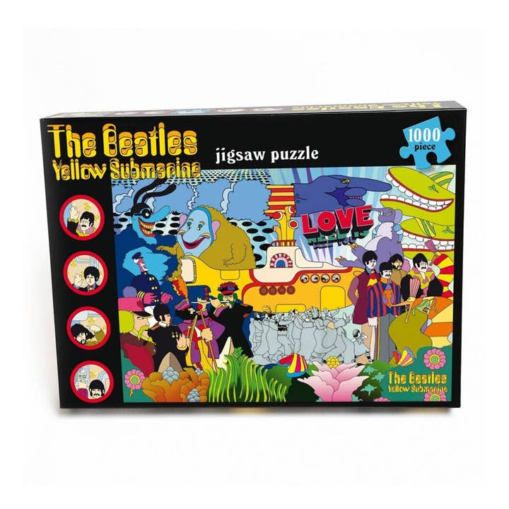 The Beatles puslespil - Yellow Submarine 10 00 brikker for engroshandel hos ROCK INDUSTRIES EUROPE LIMITED