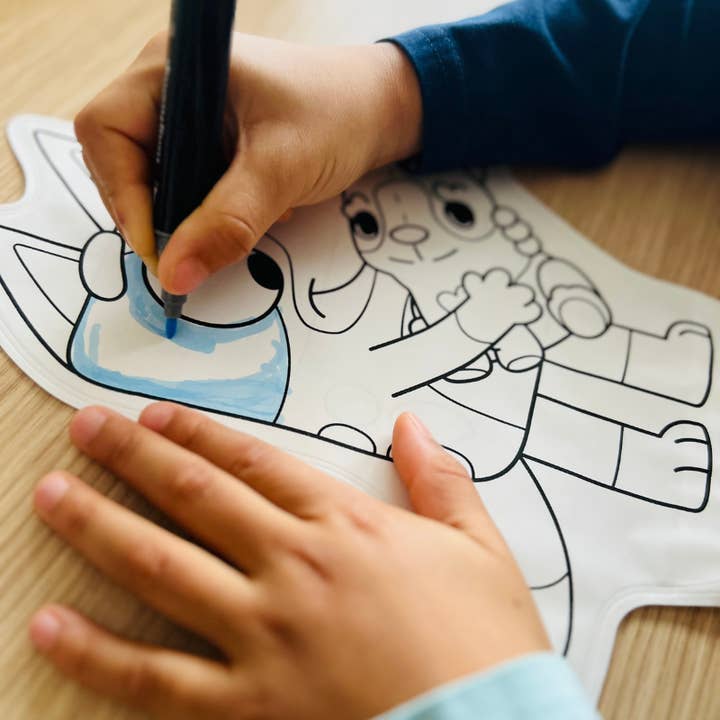 ARA-CREATIVE - Wholesale Coloring Map - Kids & Baby - 2 Color-Inflatables – Bluey & Bingo4