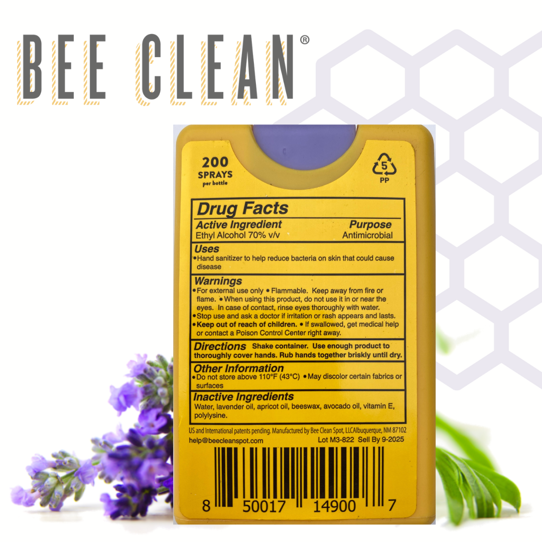 Bee Clean – Engroshandel Hånddesinfektionsmiddel – Bee Clean Organic Bivoks Håndrensemiddel - Mini Taske7
