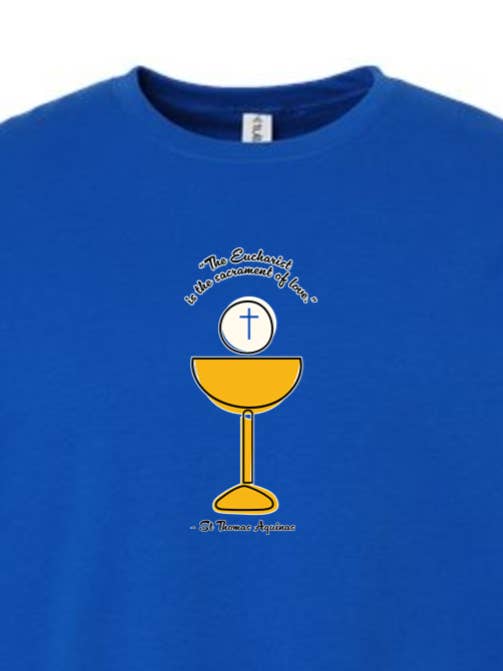 Sock Religious - Wholesale Graphic Sweatshirt - Unisex - The Sacrament of Love - St. Thomas Aquinas Crewneck Sweatshirt4