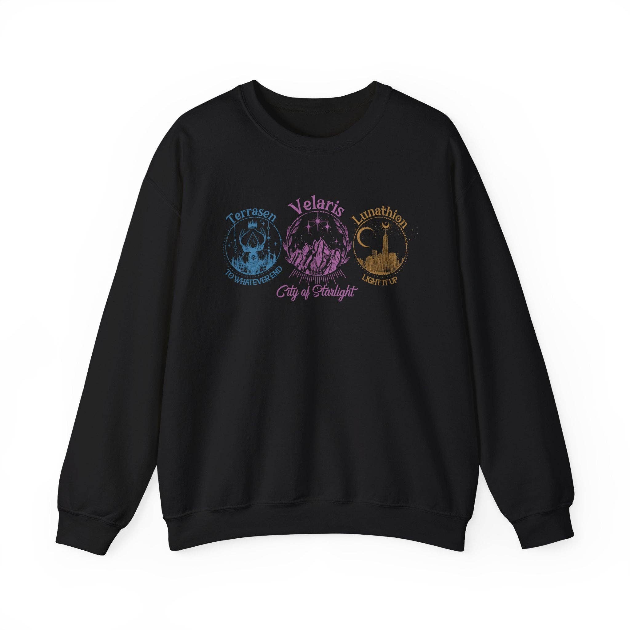 MagicMerchEmporium - Wholesale Graphic Sweatshirt - Unisex - SJM Worlds Collide Sweatshirt5