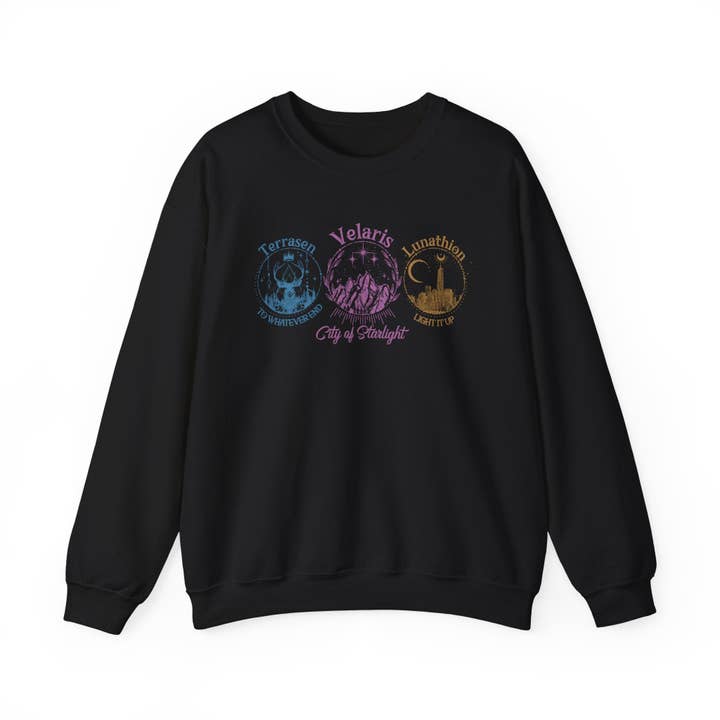 MagicMerchEmporium - Wholesale Graphic Sweatshirt - Unisex - SJM Worlds Collide Sweatshirt5