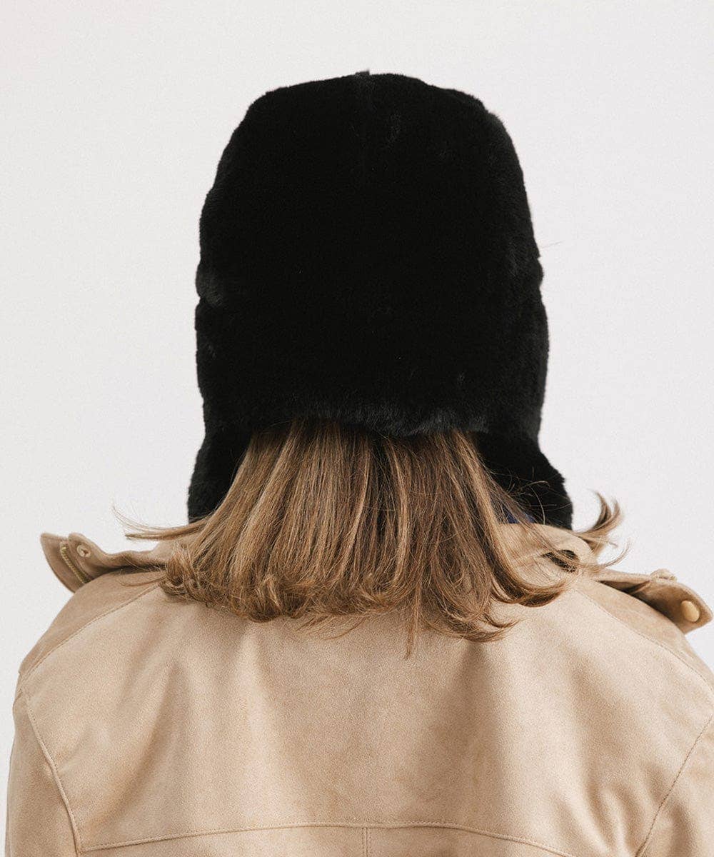 Gigi Pip - Wholesale Trapper/Bomber Hat - Women's - Logan Faux Fur Trapper Hat9