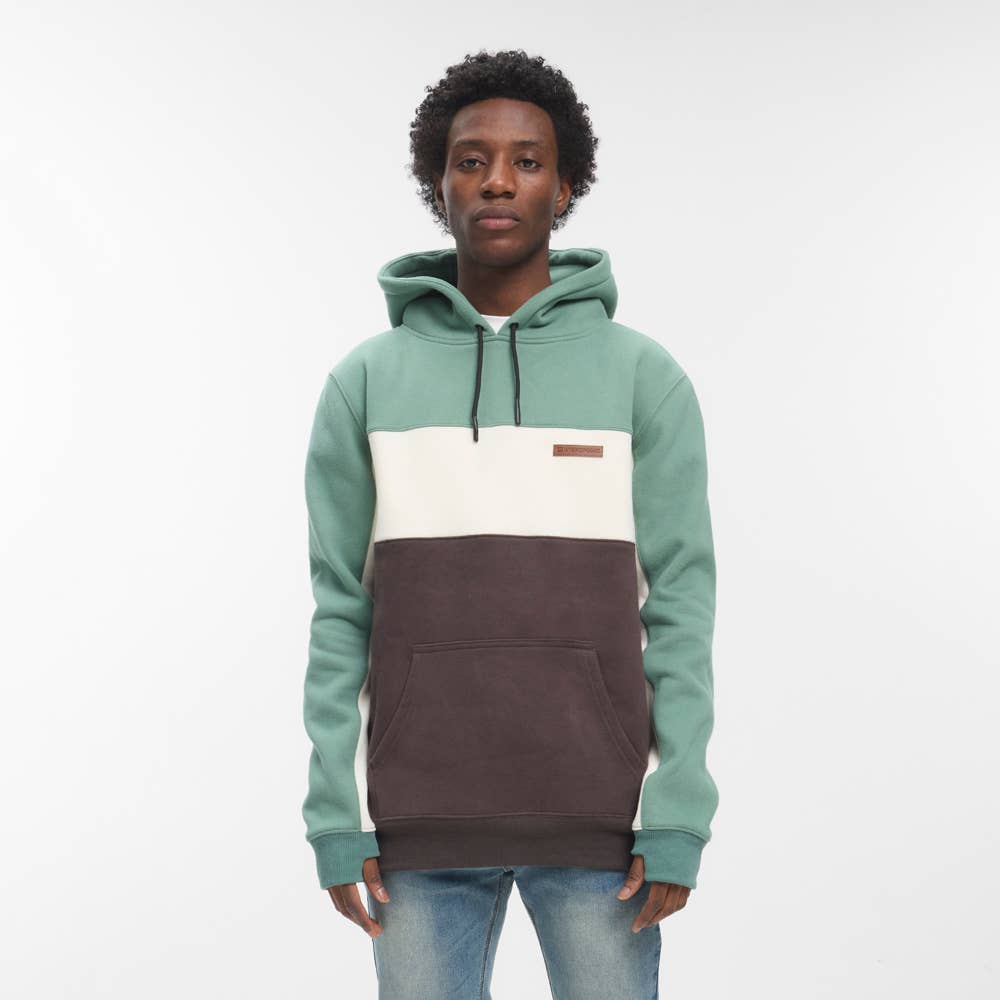 Hydroponic - Wholesale Hoodie - Men's - Bronx HD 01 - Aqua/Off White/Charcoal2