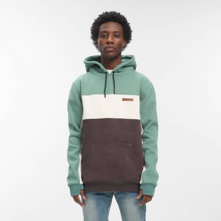 Hydroponic - Wholesale Hoodie - Men's - Bronx HD 01 - Aqua/Off White/Charcoal2