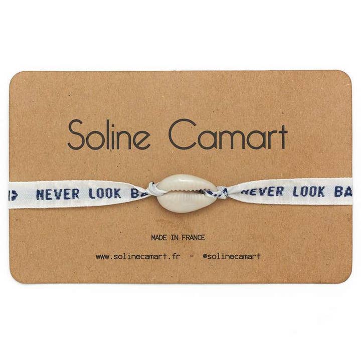 MAI GUARDARSI INDIETRO con guscio naturale per la vendita all'ingrosso da parte di Soline Camart