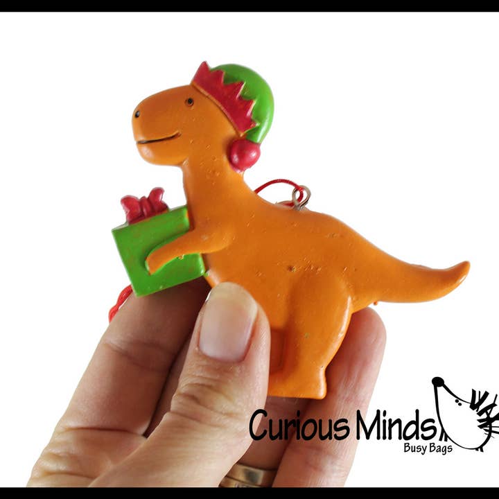 Curious Minds Toys - Wholesale Ornament - 1Â Cute Dinosaur Animal Christmas Ornaments for Tree - Â Dino