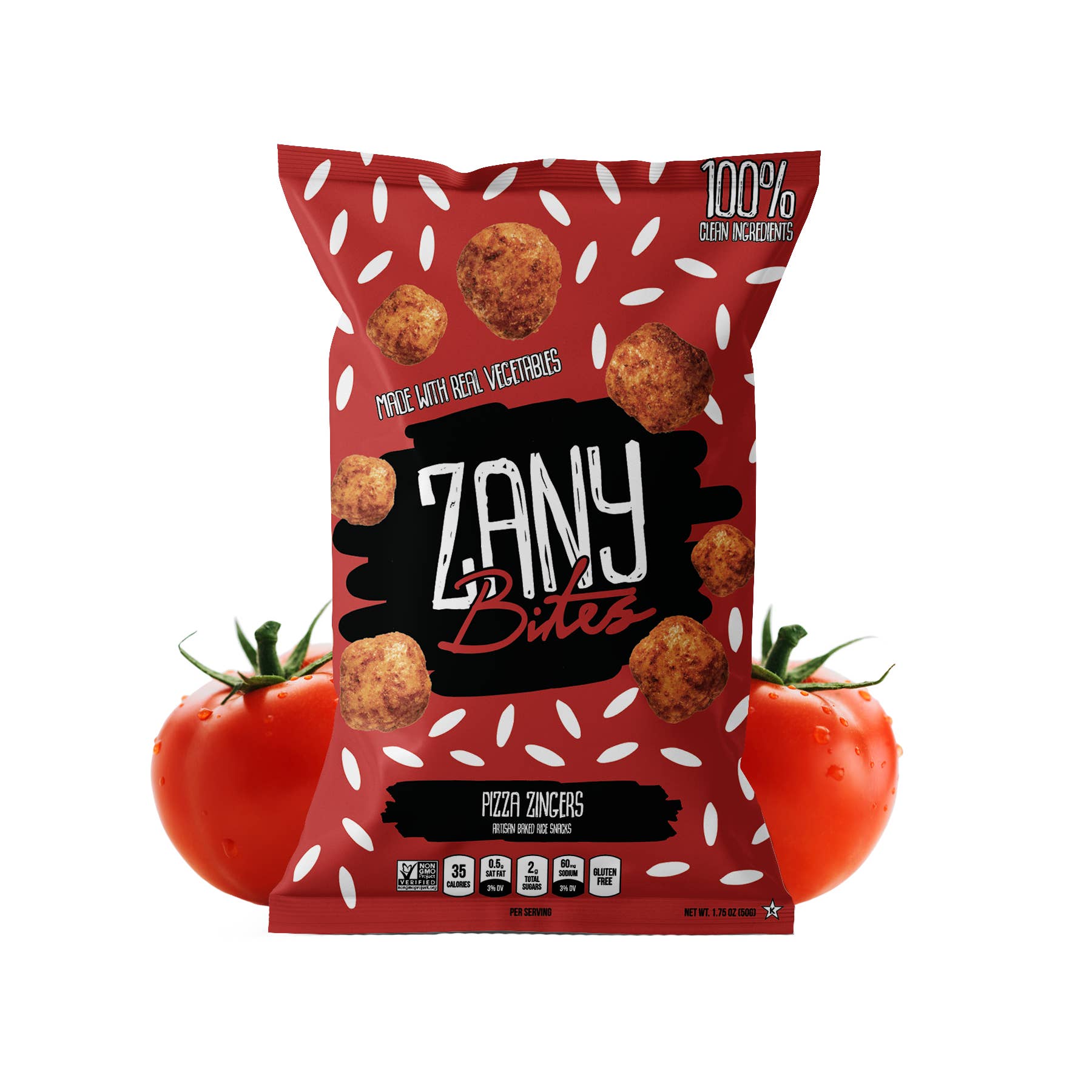 Zany Bites - Vendita all'ingrosso Snack soffiati - Zany Bites Pizza Zingers