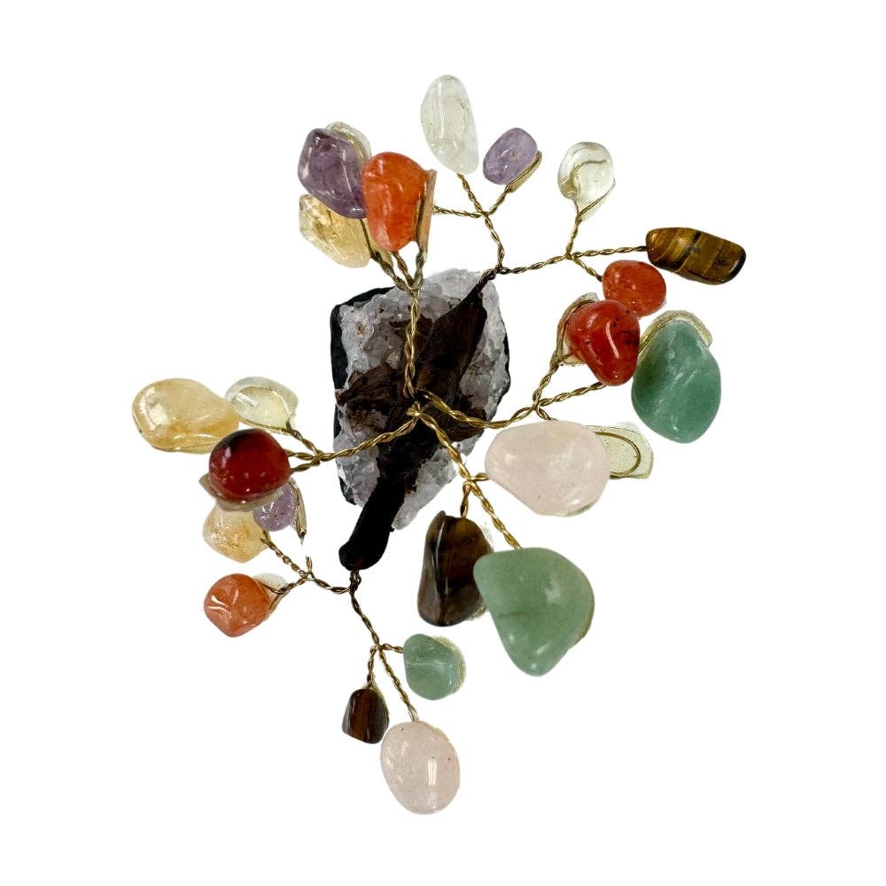 Earths Elements Wholesale - Vente Pierre et cristal de spiritualité - Arbre à monnaie Feng Shui - Pierre mixte1