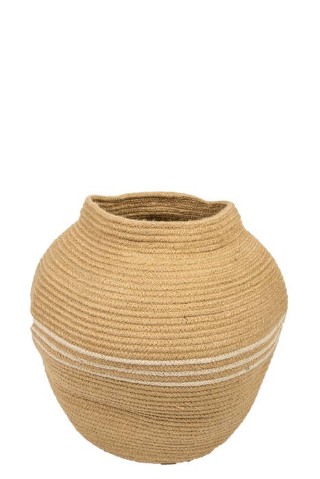 Marseille M Natural/Cesto Branco por atacado de MrsBLOOM