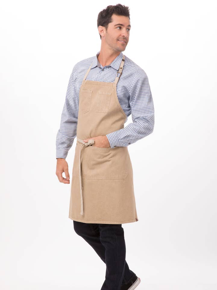 Tablier à bretelles Austin pour la vente par Chef Works