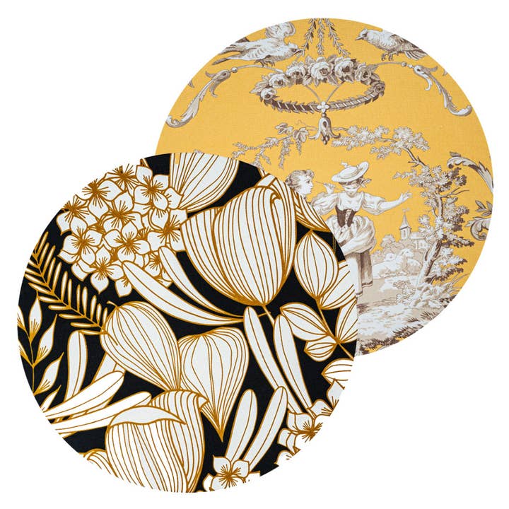 2 placemats van katoen voor wholesale door Maria Vittoria Atelier