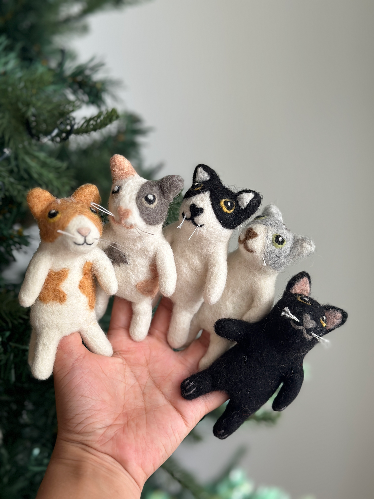 Ganapati - Wholesale Finger Puppet - Kids & Baby - Assorted Cat Finger Puppet Set 1