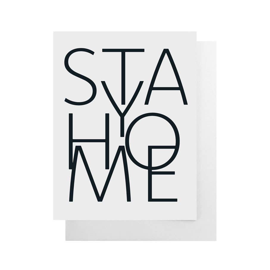 REMOVED BRAND - Wholesale Covid-19 Card - Stay Home Card0