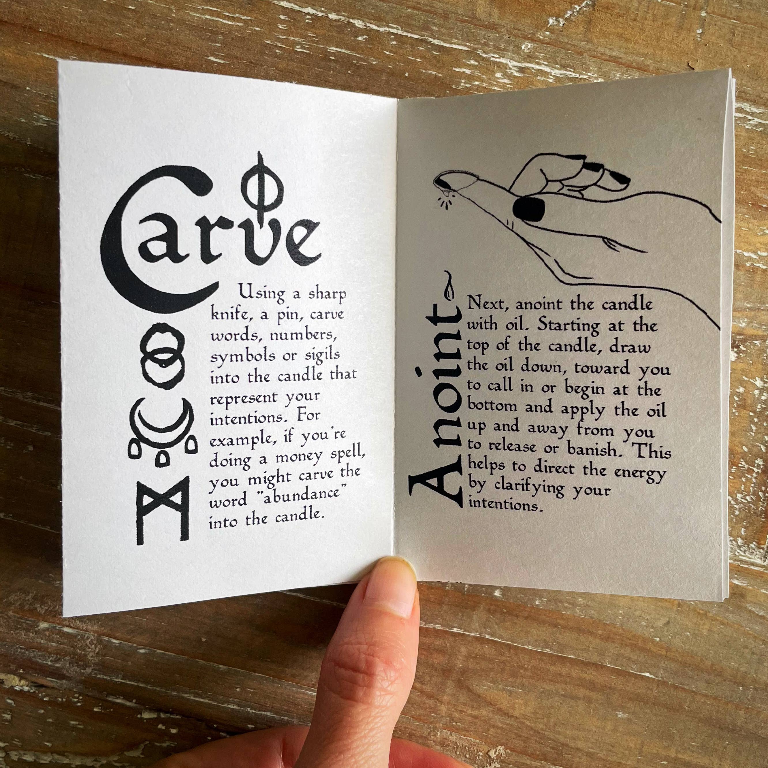 Witch Rich – Ficção contemporânea e literária por atacado – Velas de vestir para Ritual Work Pocket Zine2