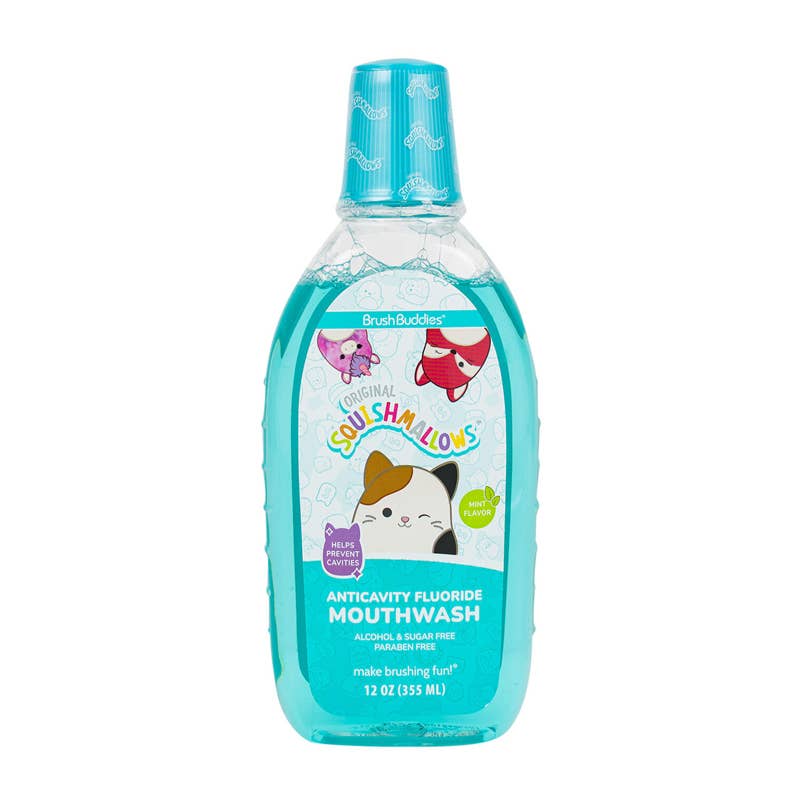 Deluxe Import Trading - Wholesale Mouthwash - Squishmallows 12oz Anticavity Fluoride Mouthwash0