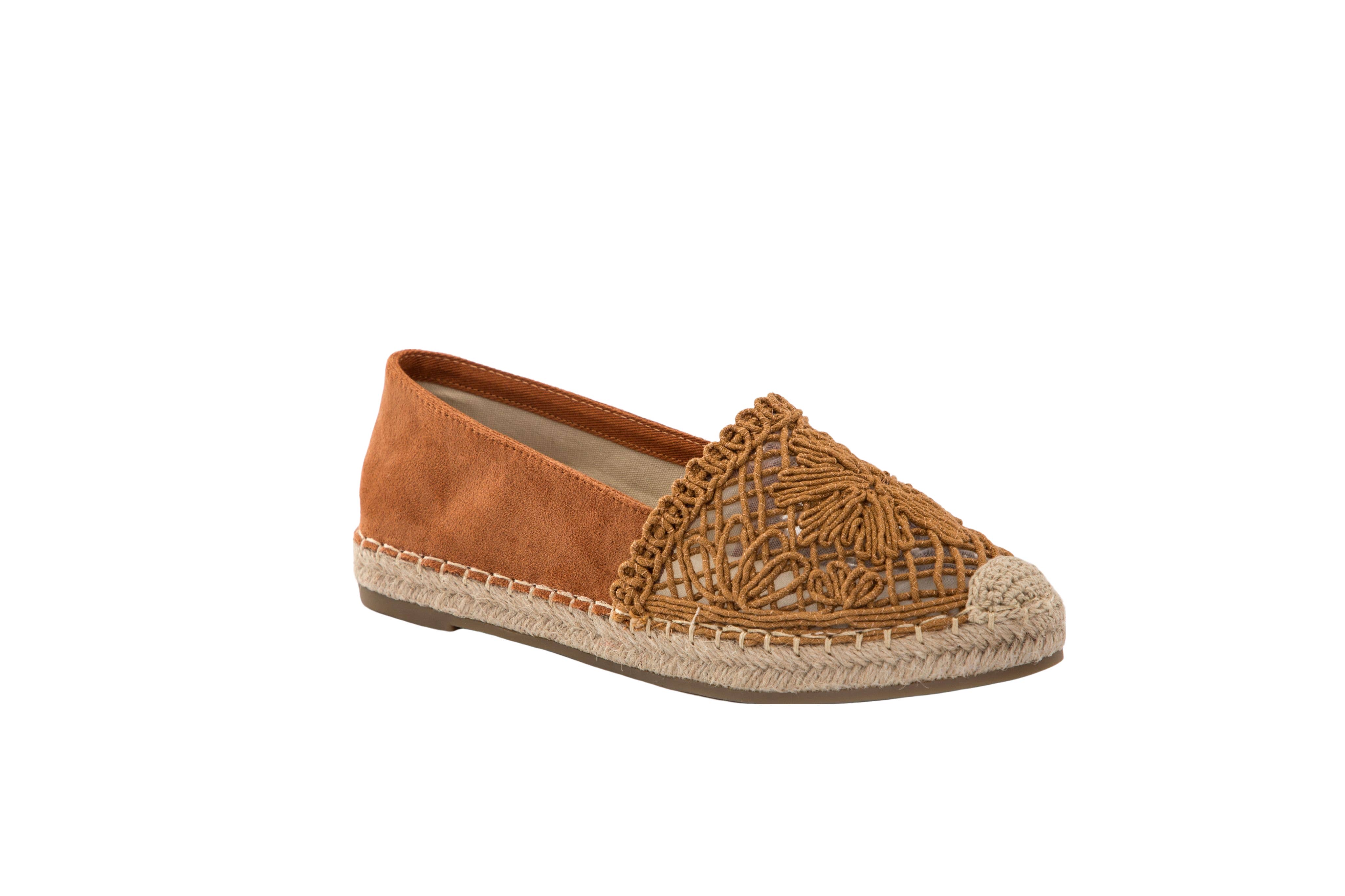 LADY GLORY - Wholesale Flats - Women's - Elegant Flat Espadrilles with Decorative Lace1
