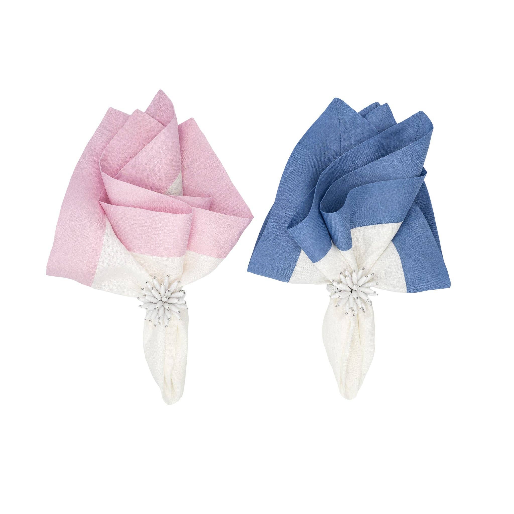 Chouchou Touch – wholesale Dinner & cloth napkin – Blush Linen Napkins, Set of 47