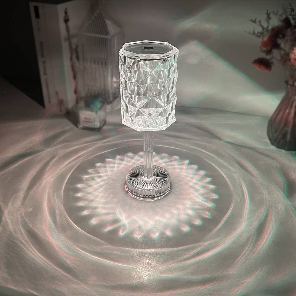 LAX Gadgets - Wholesale Night Light - Elegant LED Crystal & RGB Lamps For Home Decor- Retail Pack48