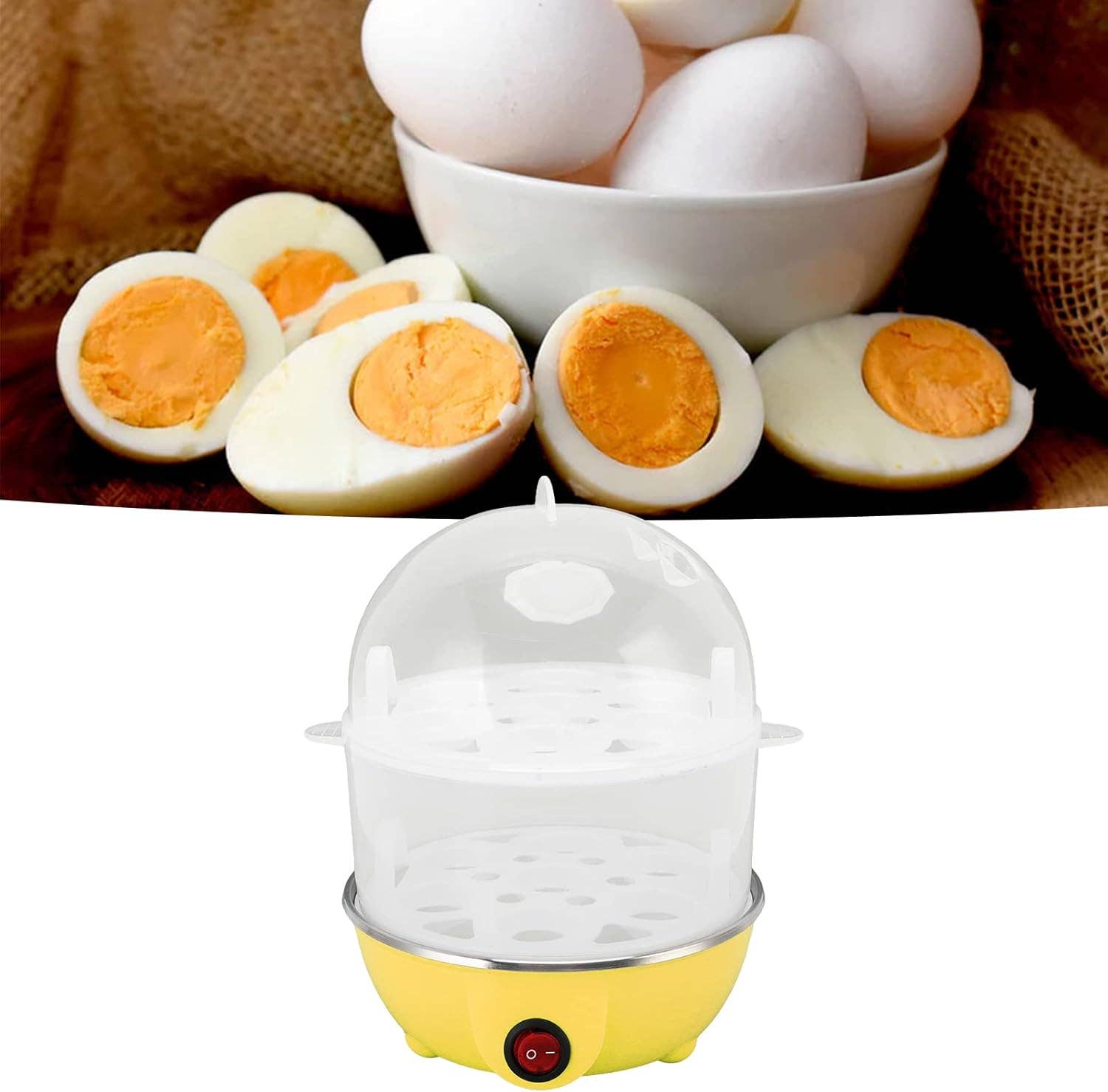 VIGOR - Wholesale Kitchen Appliance - Rapid Electric Egg Cooker 14 Egg Capacity with Measuring Cup7