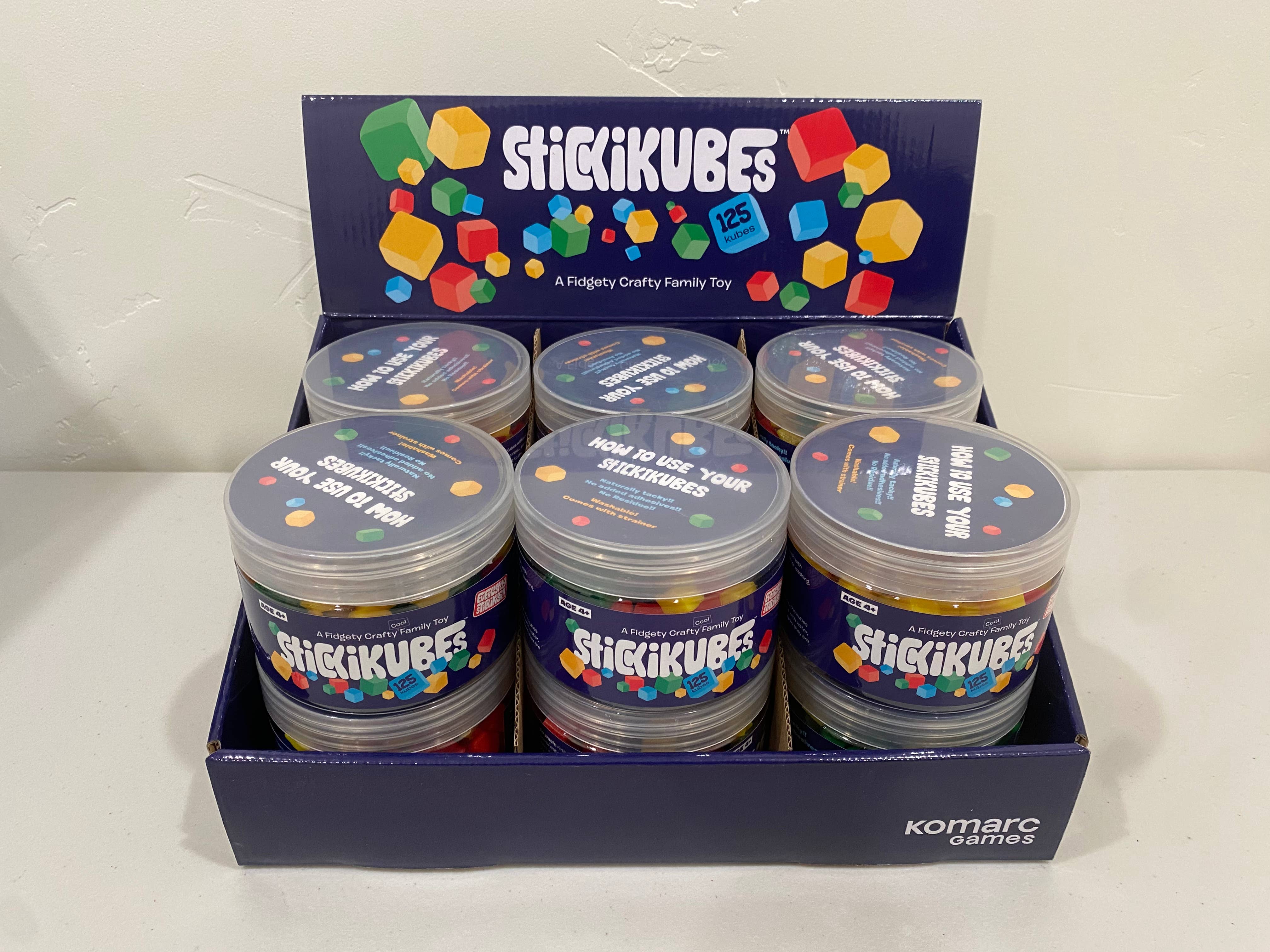 1i4 Group - Wholesale Building Set - Kids - StickiKubes Tub7