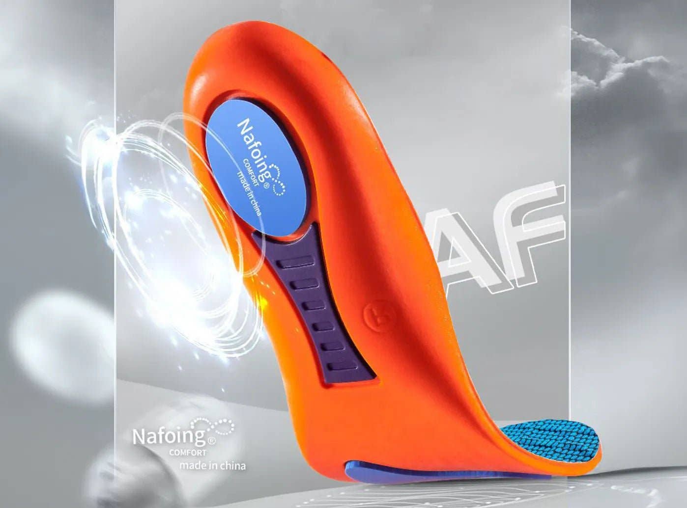 Red FitVille Sports Orthopedic Insoles for wholesale on Faire3
