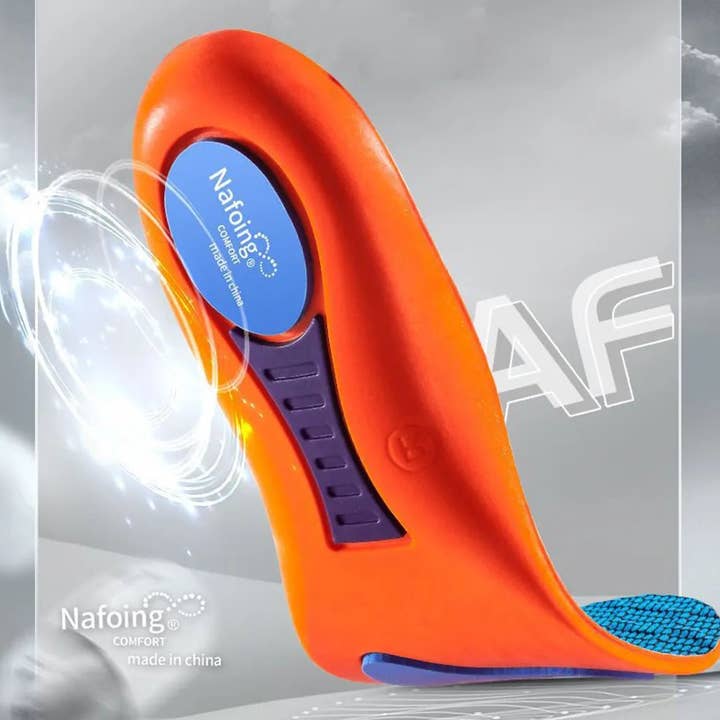 Rouge Semelles Orthopédiques Sportives FitVille en vente sur Faire3