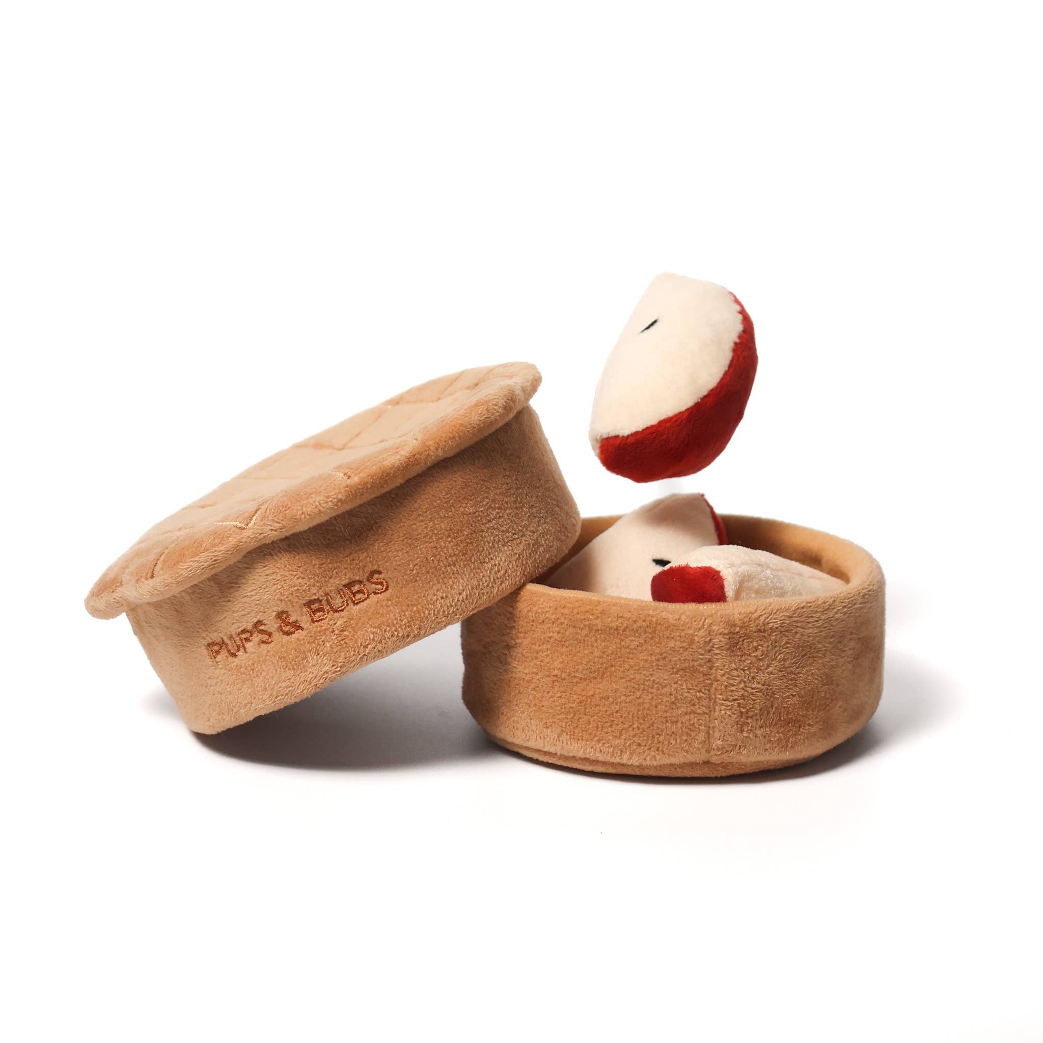 Pups & Bubs - Wholesale Pet Plush Toy - Dog - Apple Pie Nosework Toy12