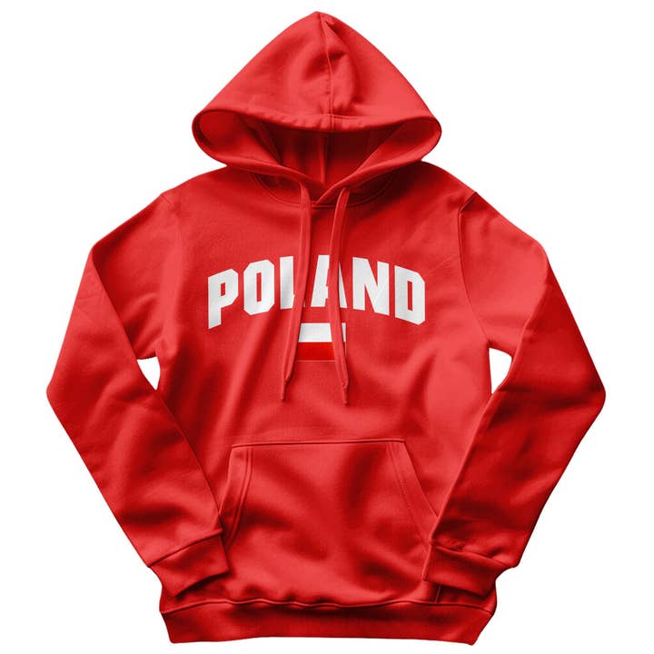 Poland Flag Hoodie for wholesale by Hybris Production AB