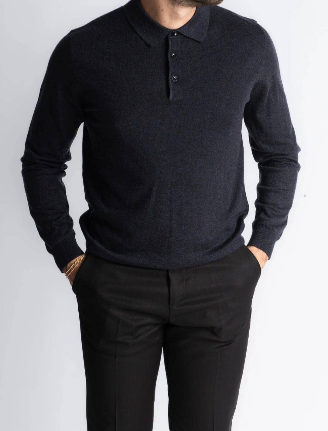 MAKAI the label - Wholesale Polo - Men's - Wool blend polo - VICE5