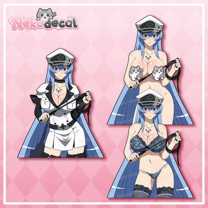 Nekodecal - Wholesale Sticker - Esdeath Stickers3