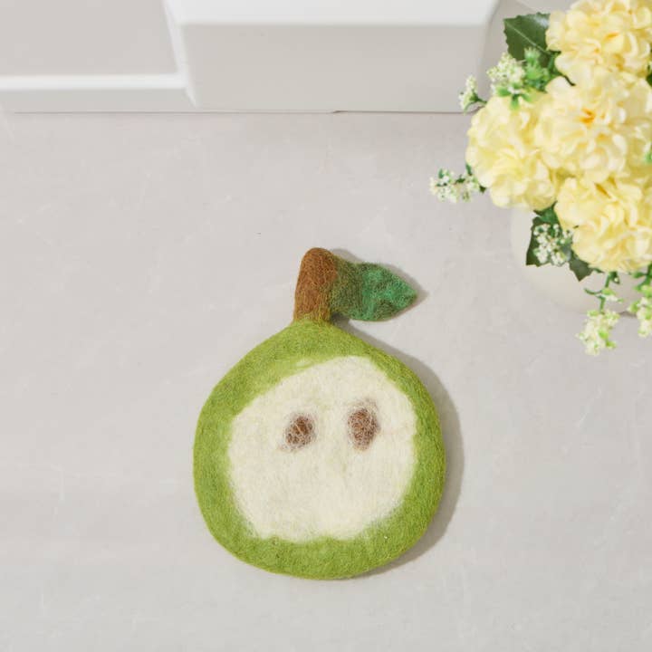 Sparkle Being - Wholesale Coasters - Handmade Felt Coffee Cup Mug Table Mat Coasters - Fruits2