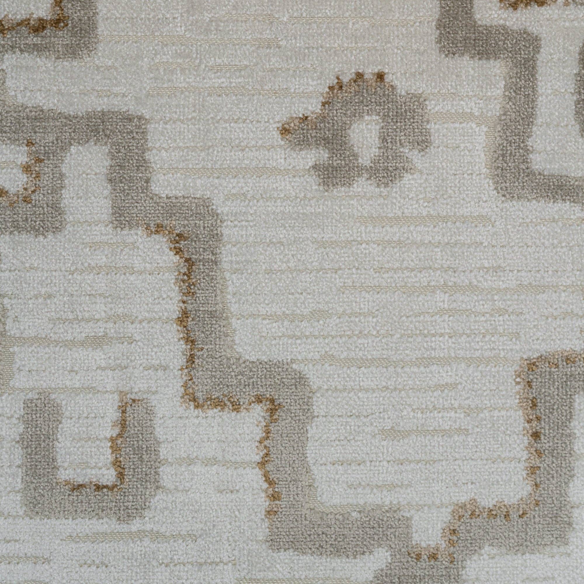 Top Fabric - Wholesale Fabric - VENTURO - GEOMETRIC PATTERN CUT VELVET UPHOLSTERY FABRIC BY THE YARD IN 14 COLORS3