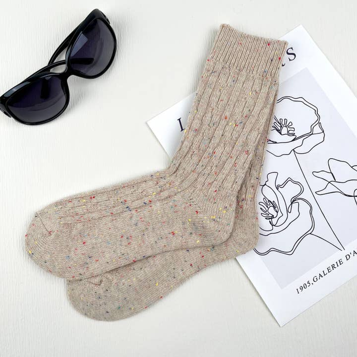 mildstyles - Wholesale Socks - Women's - solid Color Heat socks2