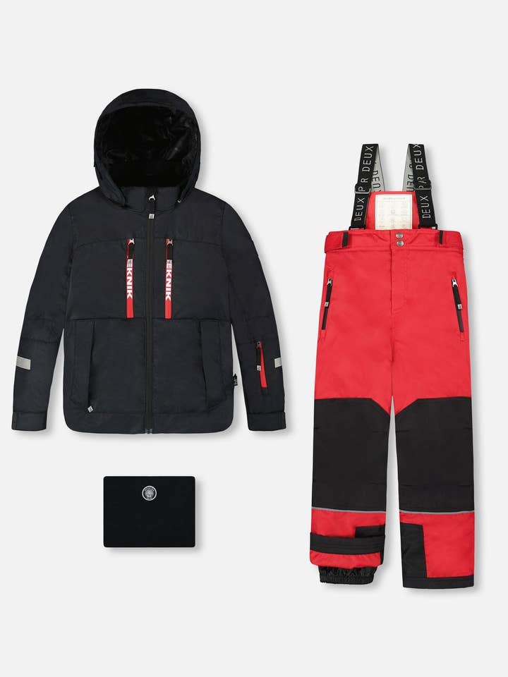 To-delt Teknik Skidragt Rød for engroshandel hos Deux par Deux