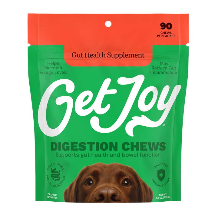 Gut + Supplement Chews for Dogs for wholesale by Get Joy Food