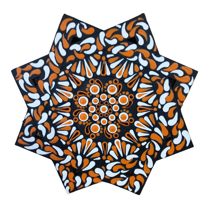 Diverse Woodworking - Wholesale Cutouts - Square Barn Quilt Design By Lines Unfinished Wood Cutout Sty