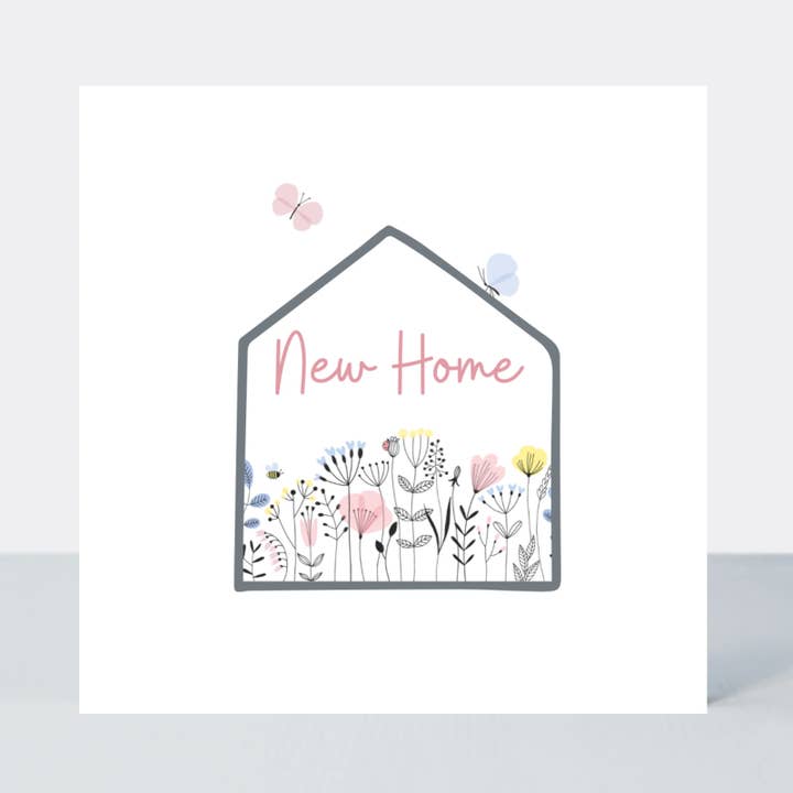 Olita New Home Floral House Card for wholesale by Petimo