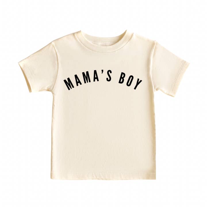 Mama's Boy - 100% Cotton Tee for wholesale by Sue + Jane