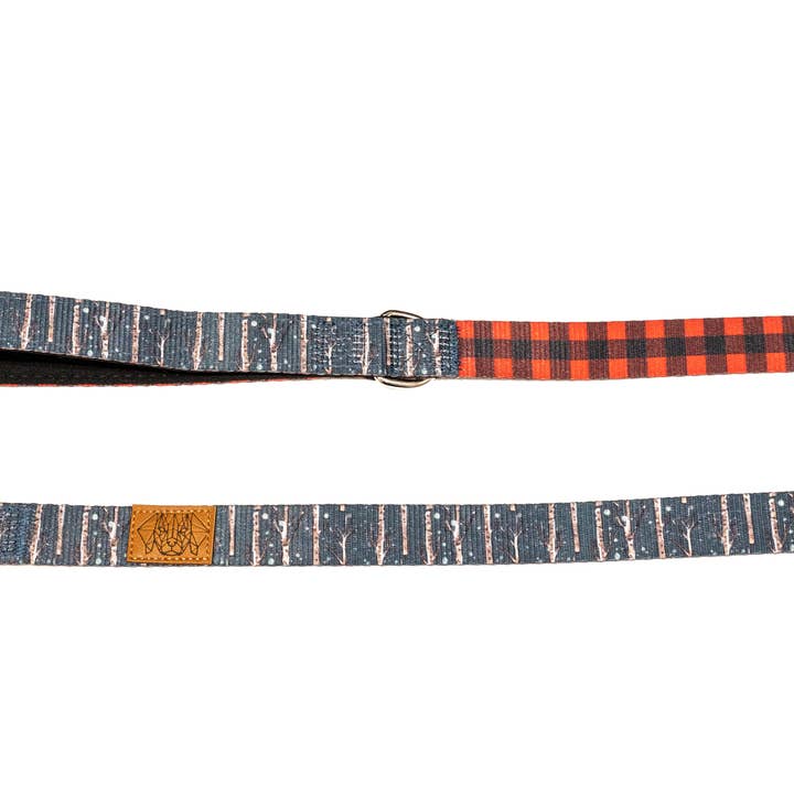 Guinzaglio a nastro doppio Lumberjack per la vendita all'ingrosso da parte di Pets & Props