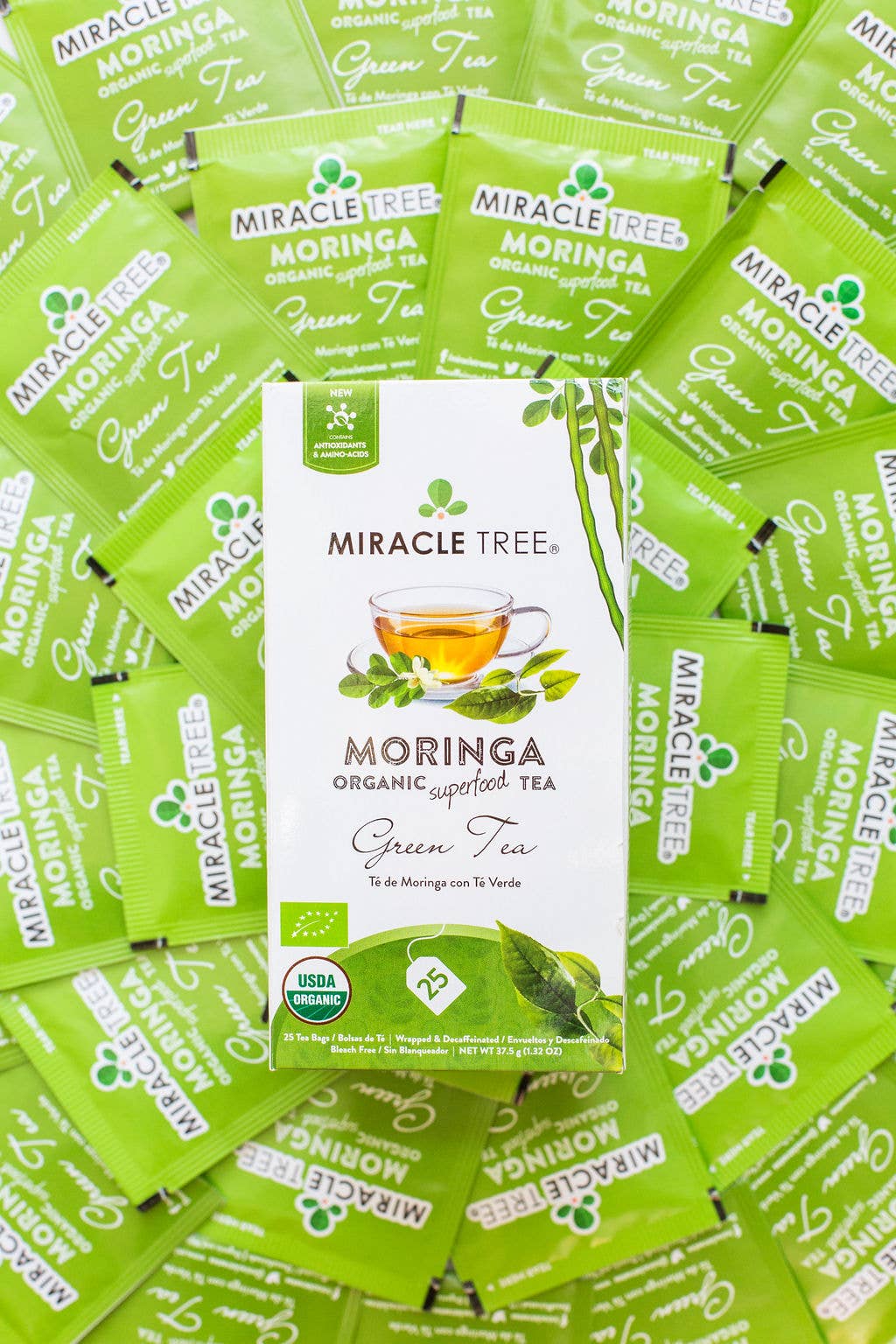 Miracle Tree - Wholesale Health/Detox Tea - Organic Moringa Tea: Green Tea4
