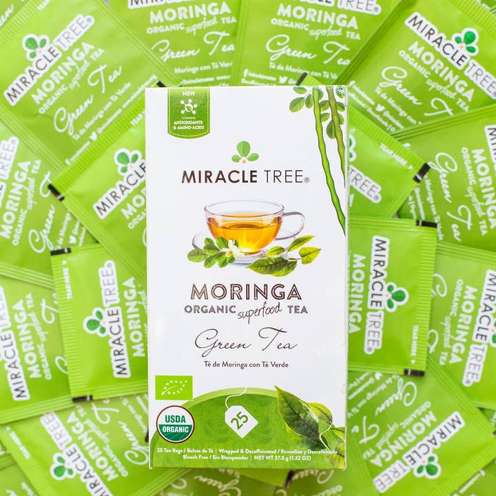 Miracle Tree - Wholesale Health/Detox Tea - Organic Moringa Tea: Green Tea4