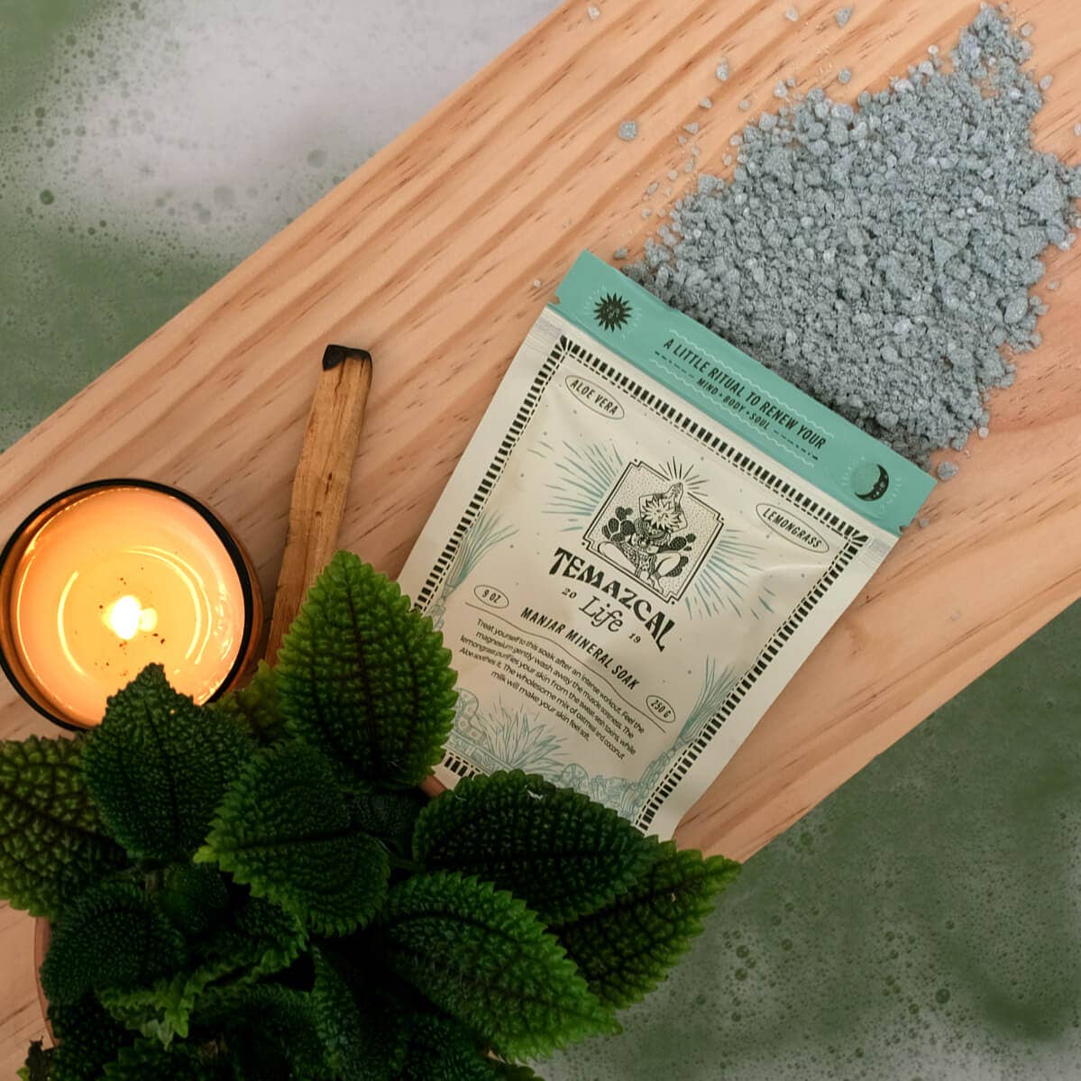 Temazcal Life – wholesale Bath soak/milk – Manjar Mineral Soak2