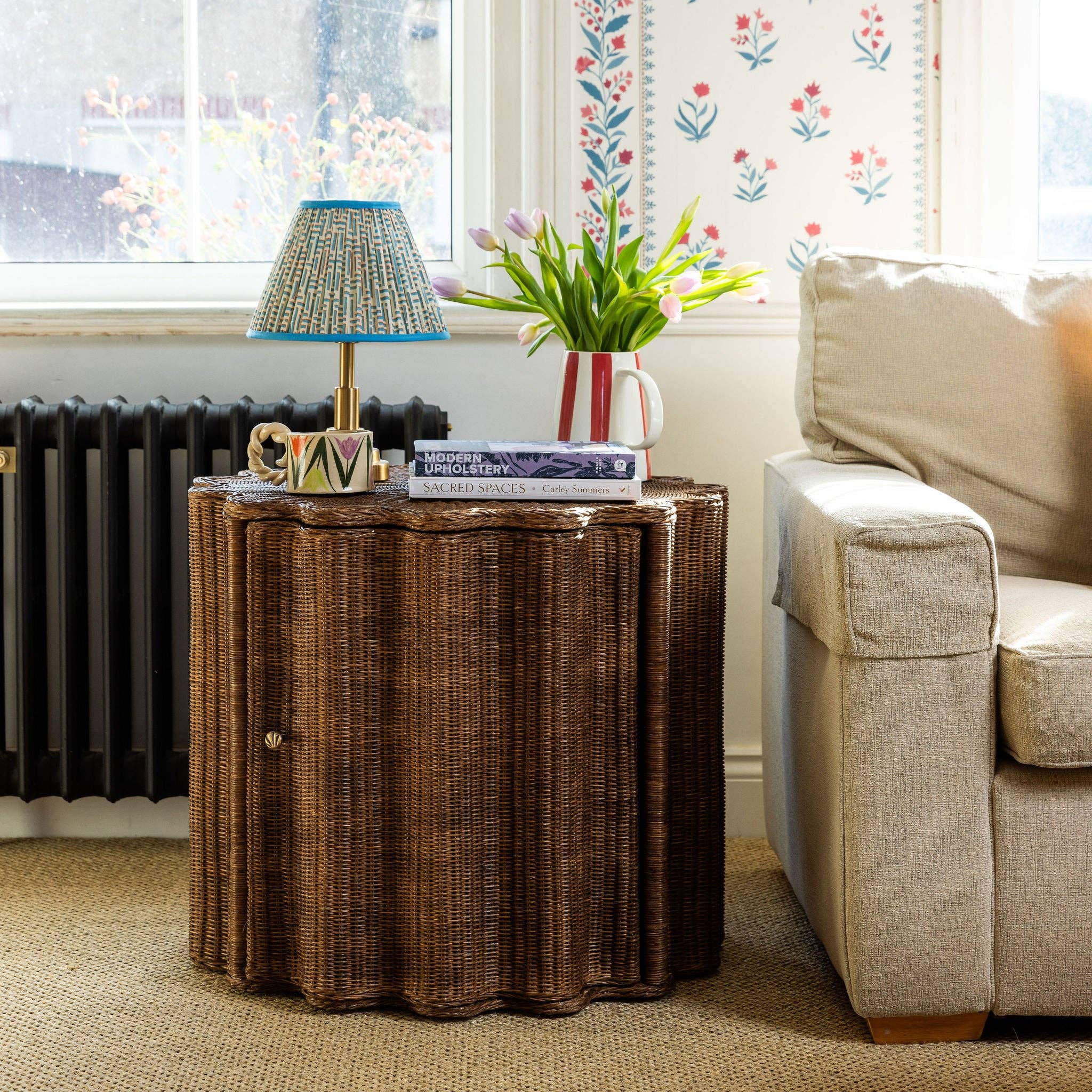 Hastshilp – wholesale Side table – Ruby Rattan Side Table2