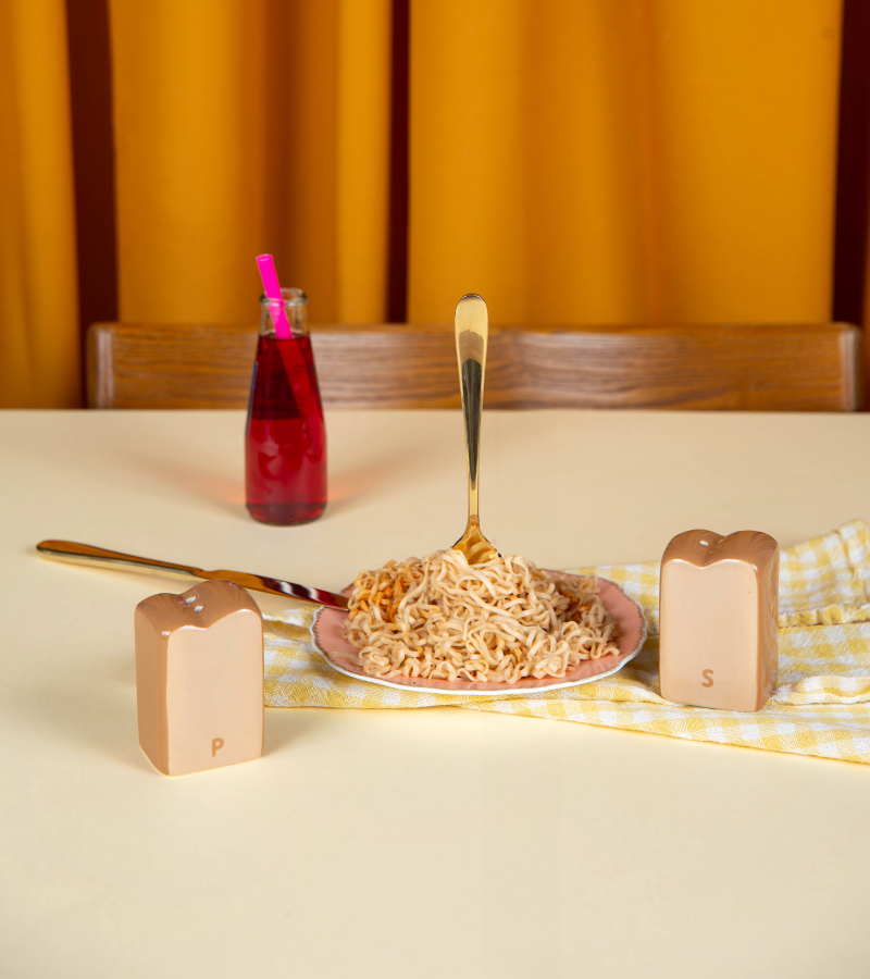 L'expressionist - Wholesale Salt & Pepper Shaker Set - Brioche salt and pepper shaker set4