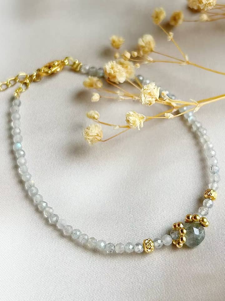 Poha-armband - Labradorit för wholesale av Malaco