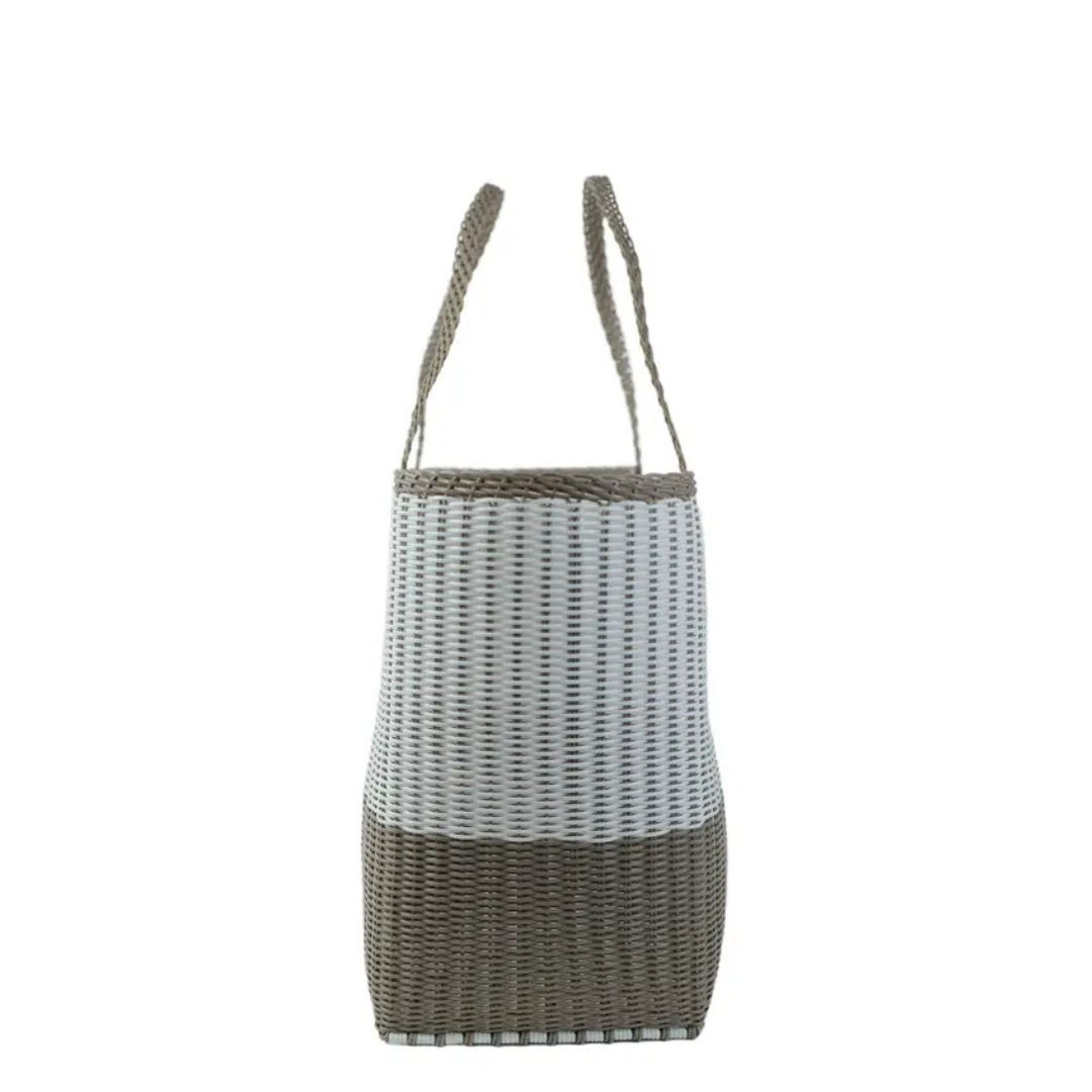 The Lilley Line - Wholesale Tote Bag - Women's - Medium, Rothko in White + Putty Tote1